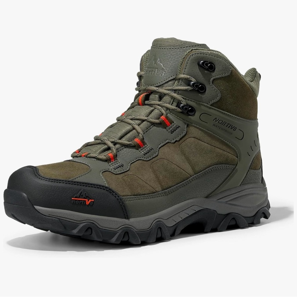 Nord V 8 Men's olive green goretex waterproof Boots size 9 - Picture 2 of 8